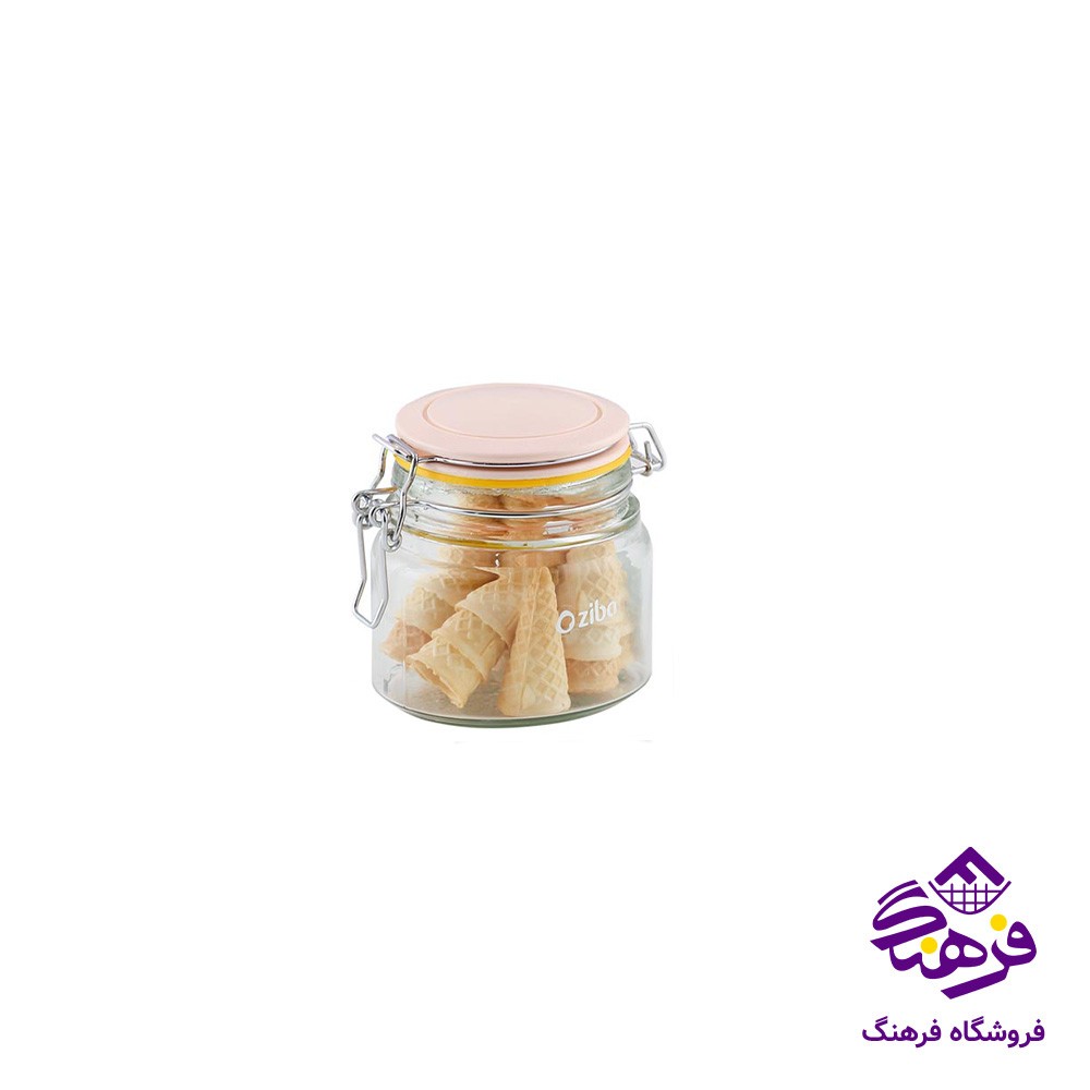بانکه بیضی چفتی رنگین کمان سایز 4