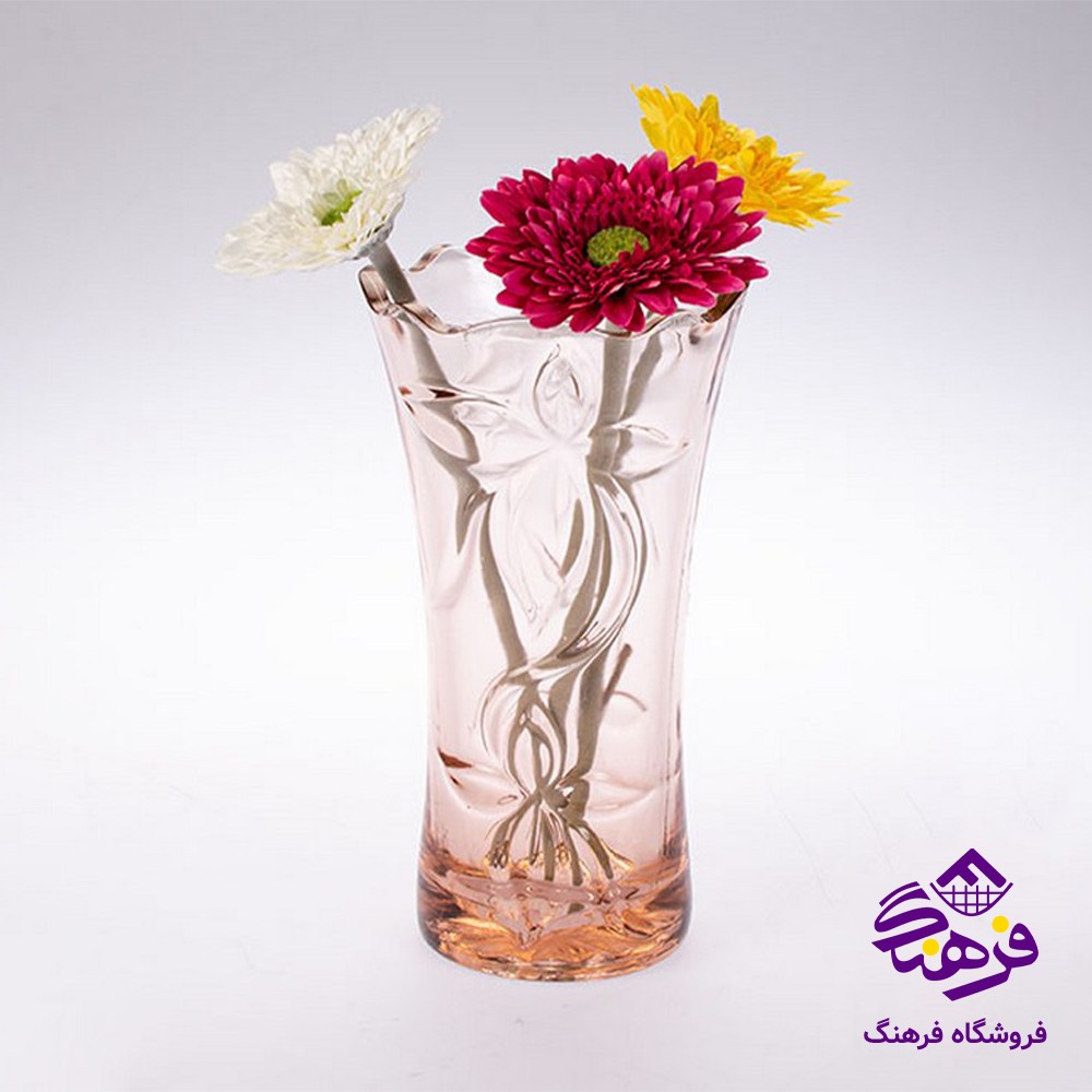 گلدان لیلیوم صورتی کاوه کادو (8دک)