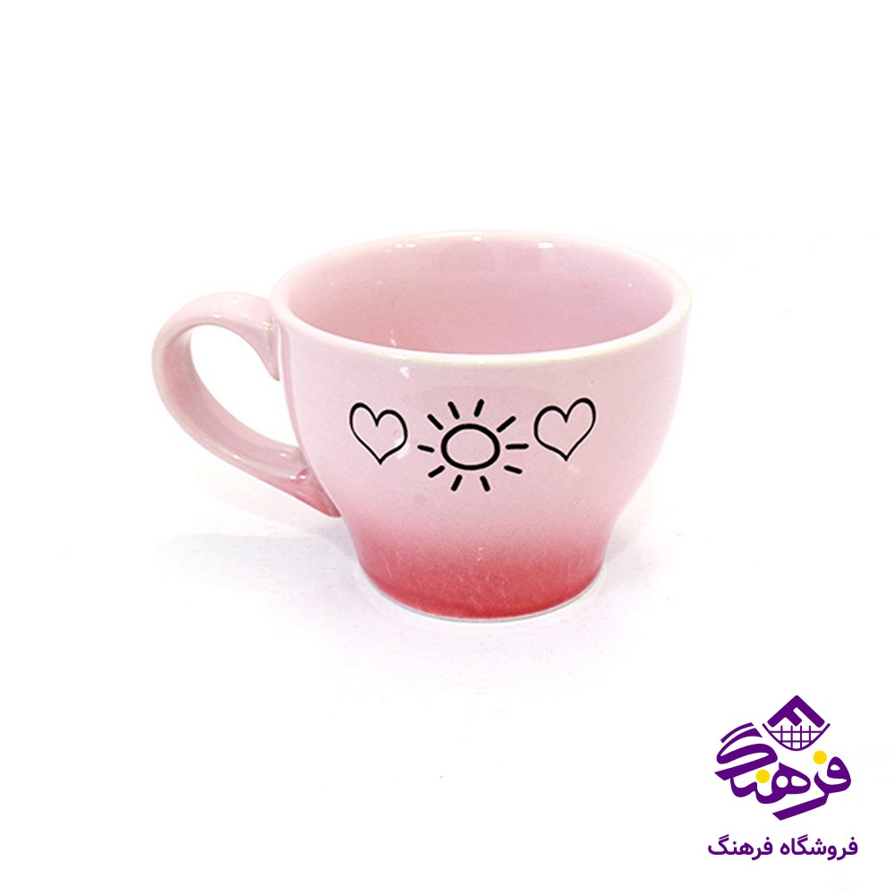 لیوان سرامیکی چاپدار