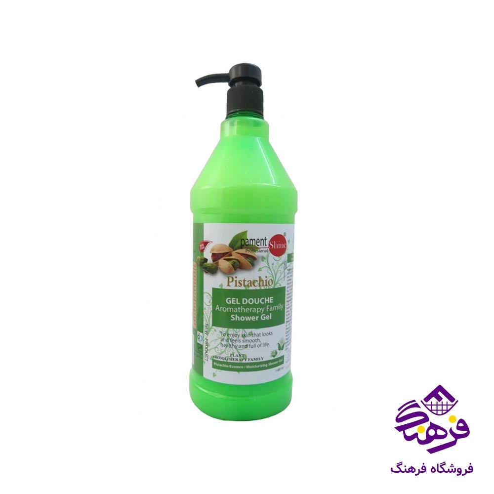 شامپو بدن پامنت مدل صدفی روغن پسته 1ltr