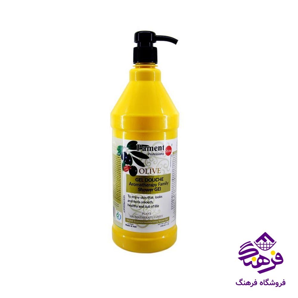 شامپو بدن پامنت مدل صدفی روغن زيتون 1ltr