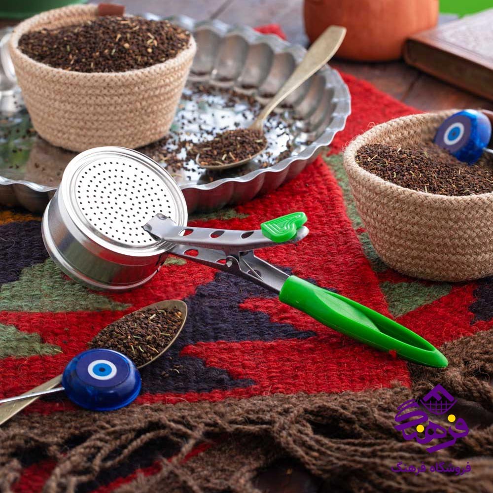 اسپند دود کن دسته پلاستیکی گلچین مدل نقلی یونیک