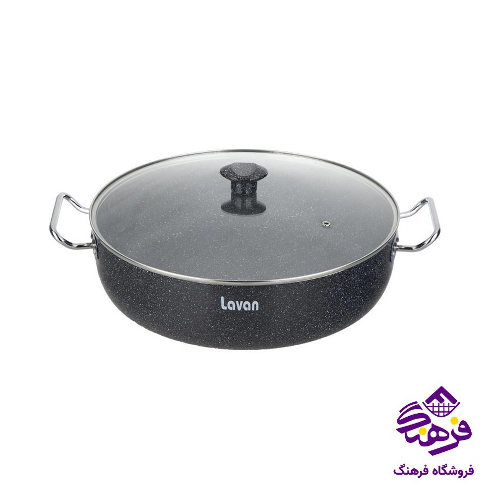 تابه دو دسته لاوان مدل تیتان سایز 40