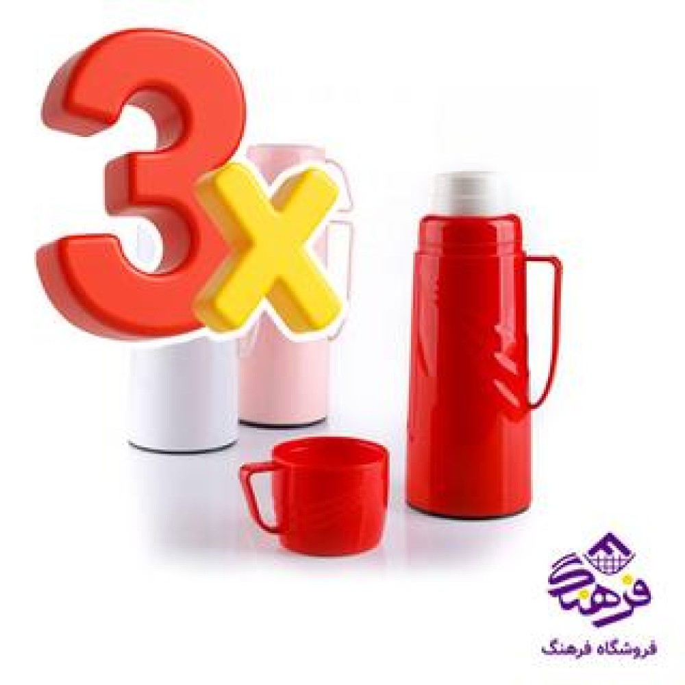 فلاکس 0.5لیتر دسته دار بیتا 390(*3)