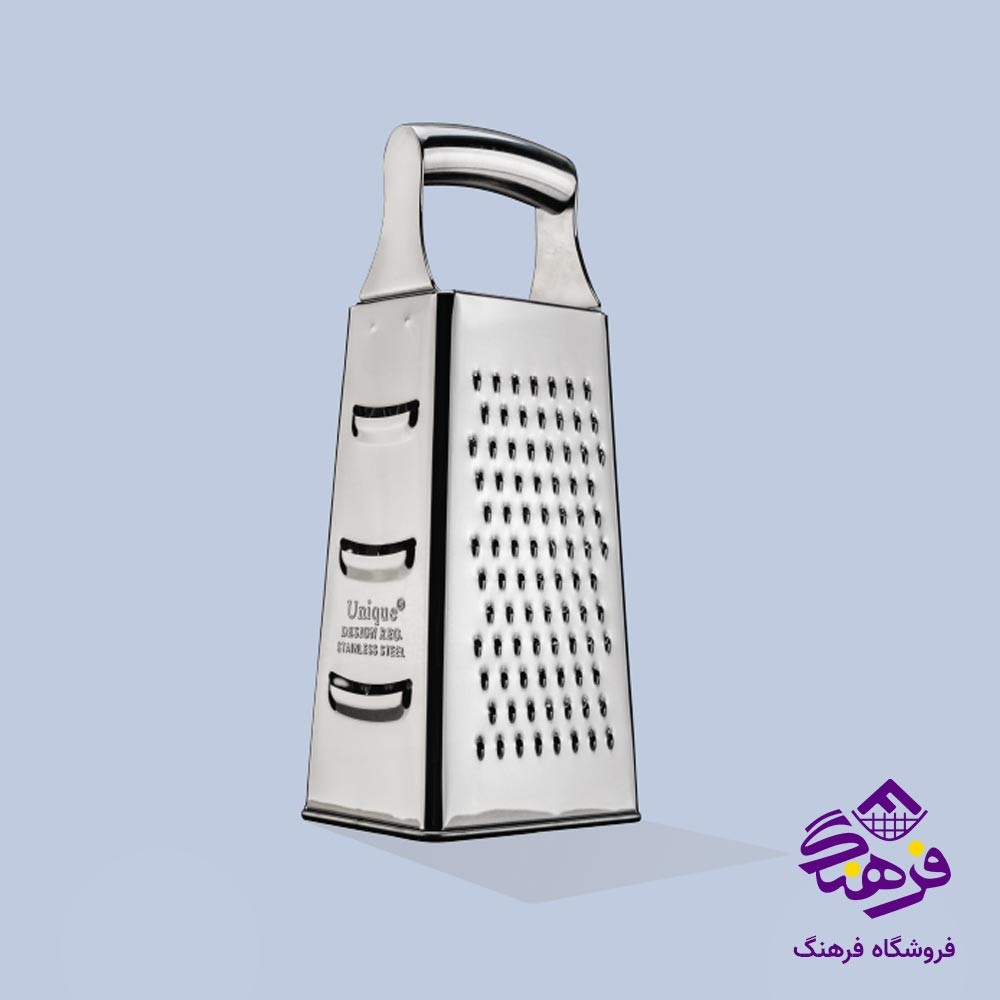 رنده یونیک مدل تمام استیل مستطیل بزرگ کد 2210
