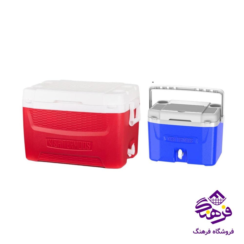 یخدان دوقلو کیش  22 و 60 لیتر 
