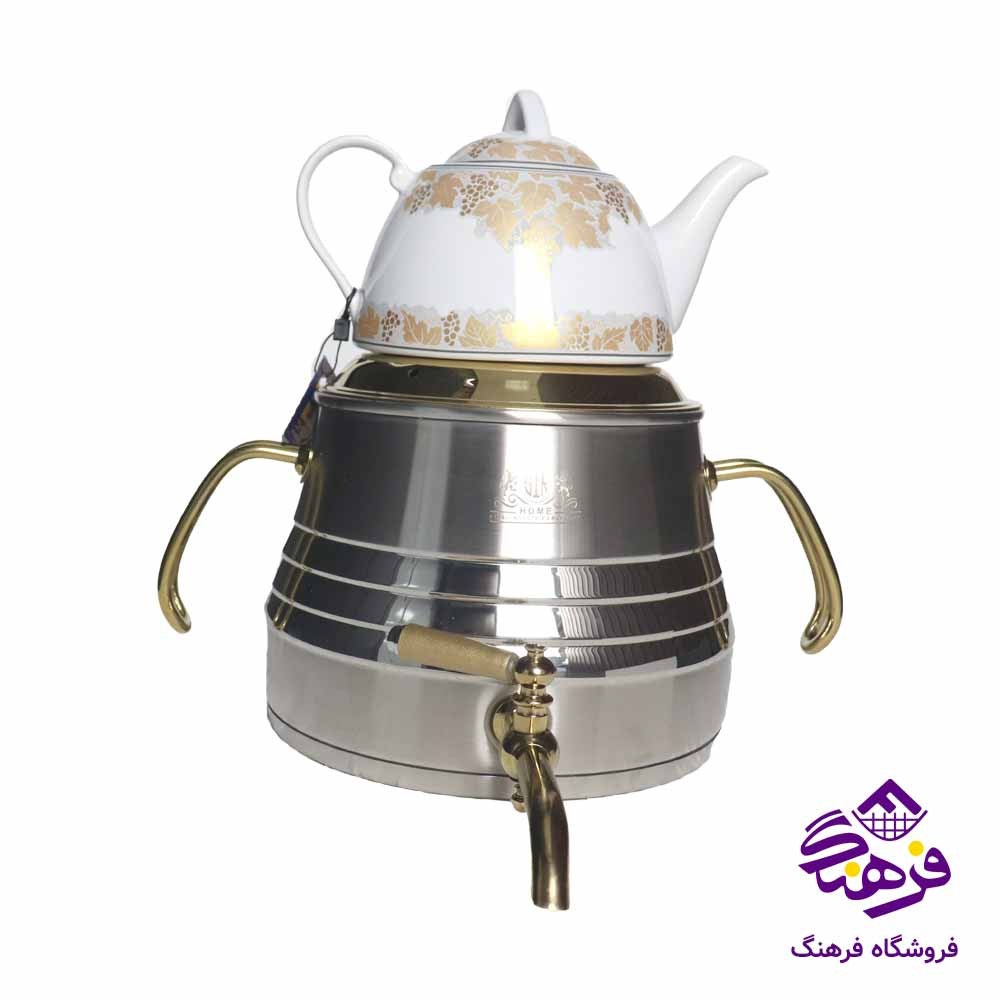 کتري قوری دسته استيل سر هوم 1090