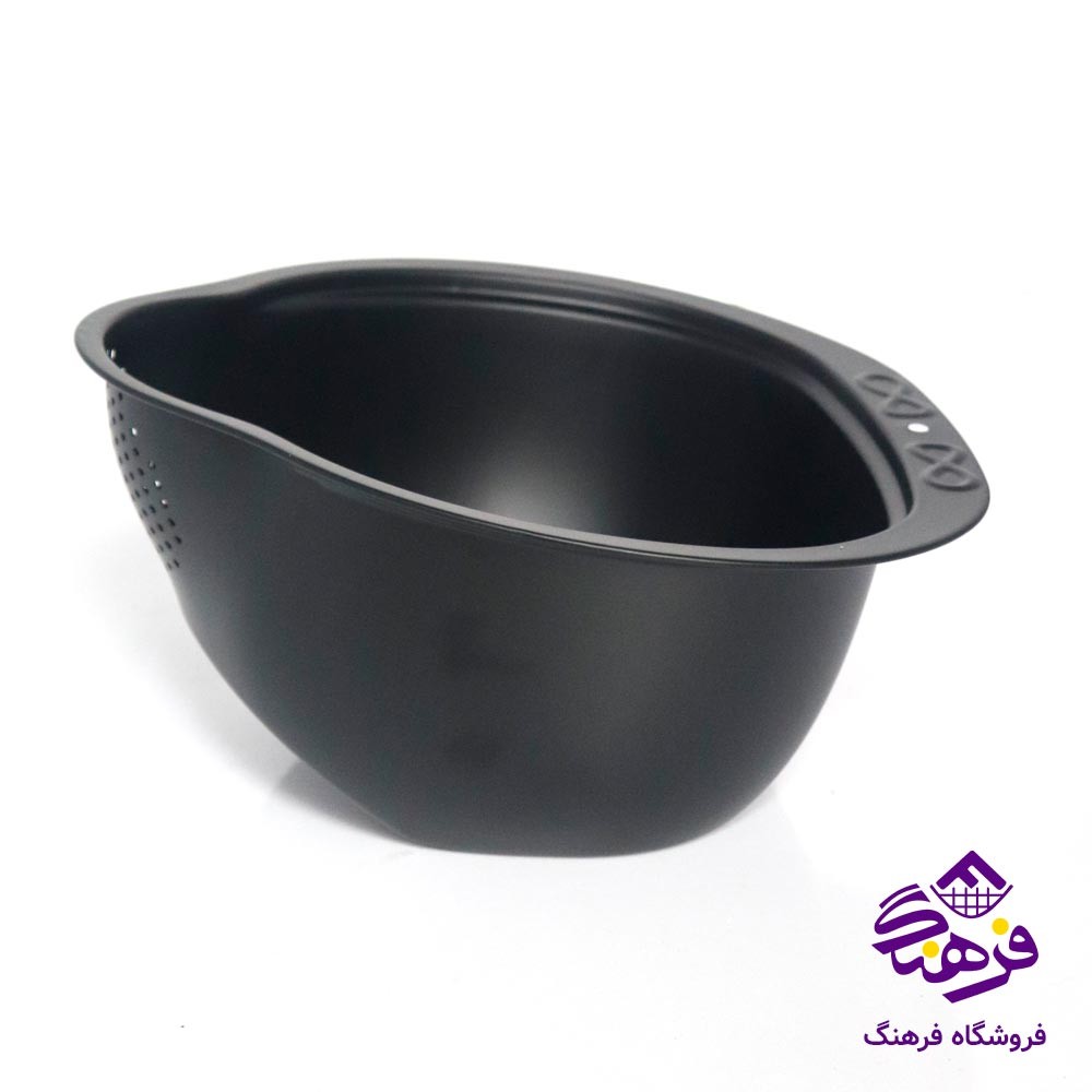 برنج شوی استیل مشکی
