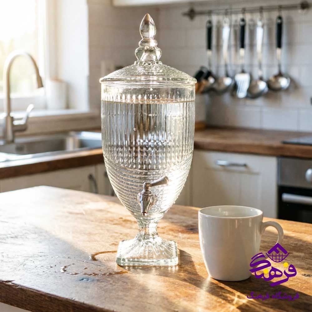 کلمن شيشه ای جام سازان مدل ويکتوريا 