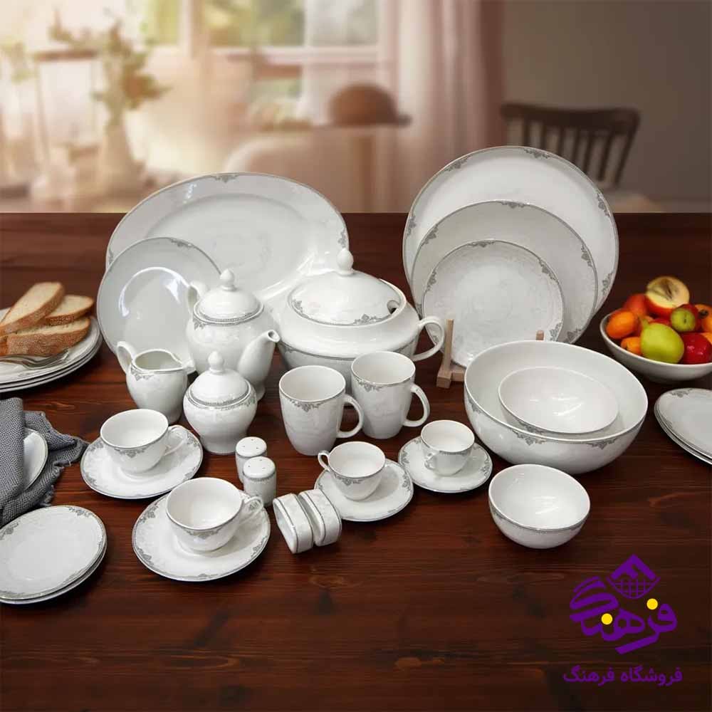 سرويس 145پارچه پلاتين کاترينا هلنا