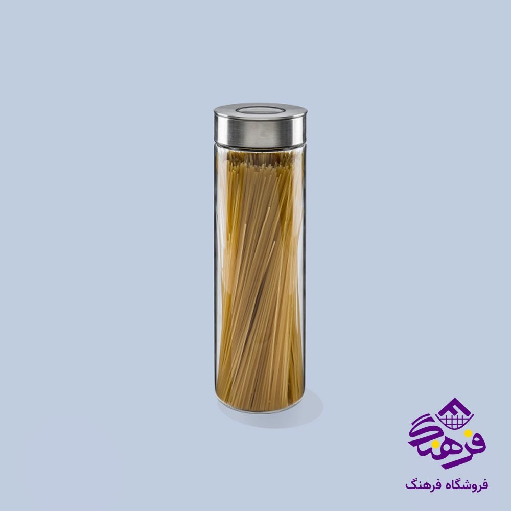 بانکه ماکارونی یونیک پیرکس درب استیل کد 1700
