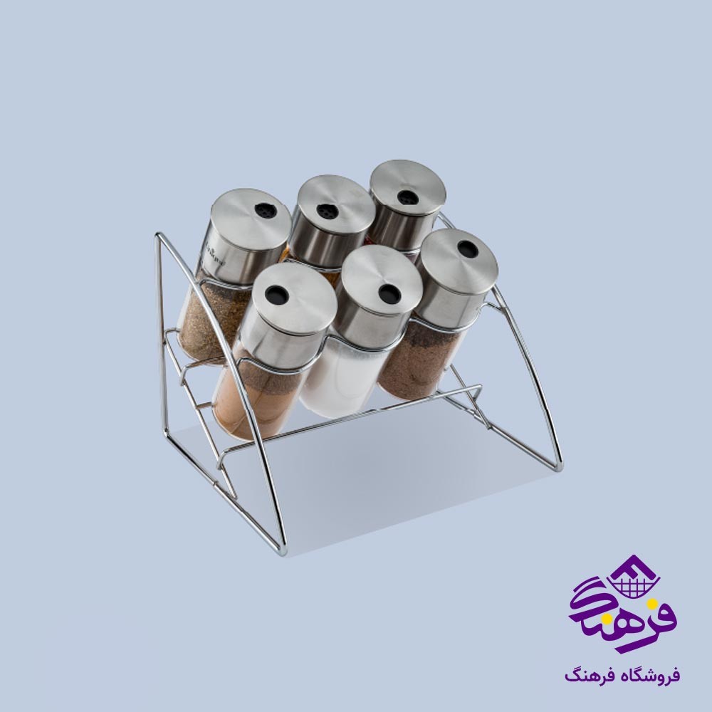 ست ادویه پاش یونیک مدل هلالی کد 1630 (6 عددی)