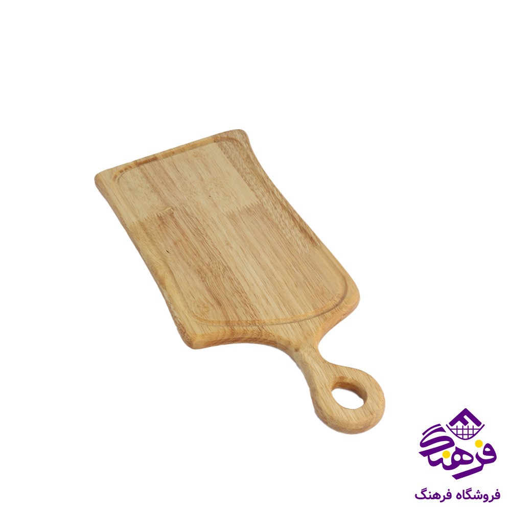 تخته سرو کالچر چوبی دسته ساطوری بزرگ