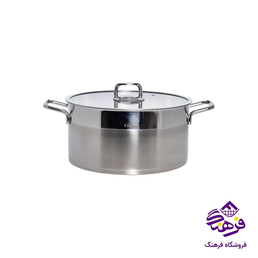 قابلمه یونیک استیل سایز28 کد 9908
