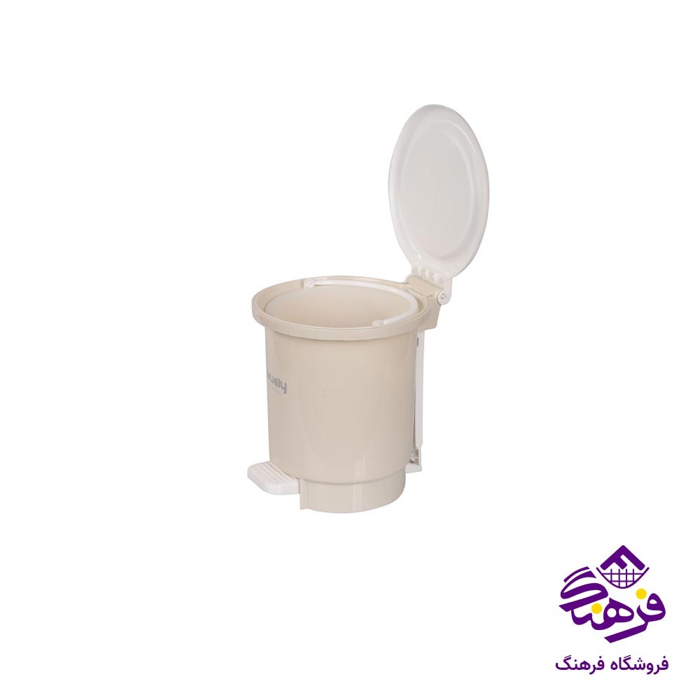 سطل پدالی گرد دوجداره کوچک لاولی
