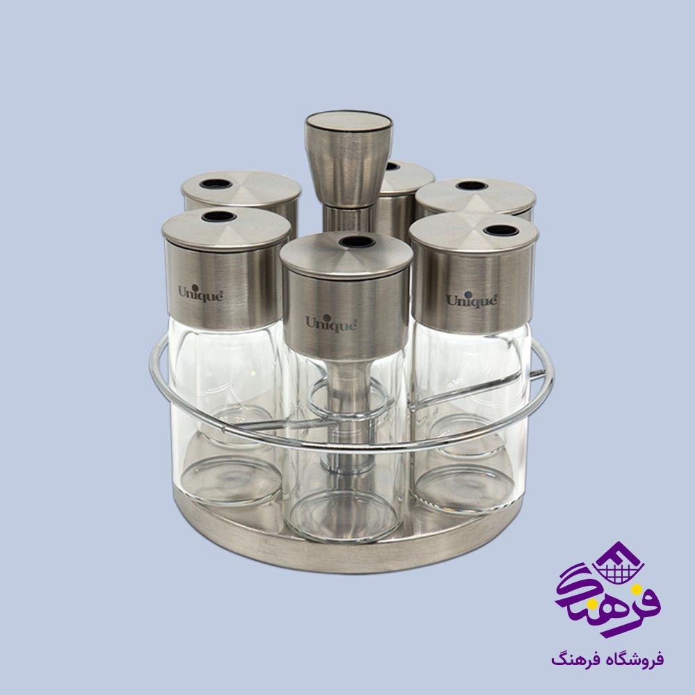 ست ادویه پاش گرد یونیک کد 1620 (6 عددی)
