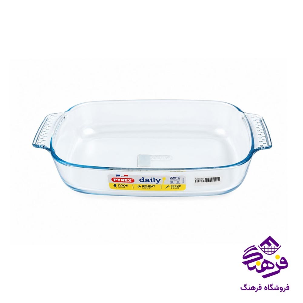 تابه مستطیل فرانسه 20 در 31 دسته دار 230