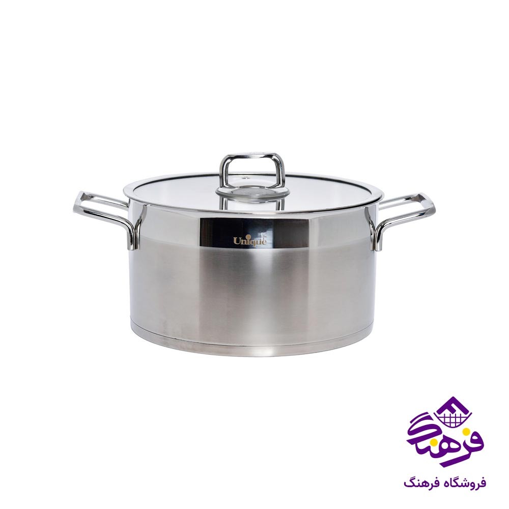 قابلمه یونیک استیل سایز 24 کد 9906