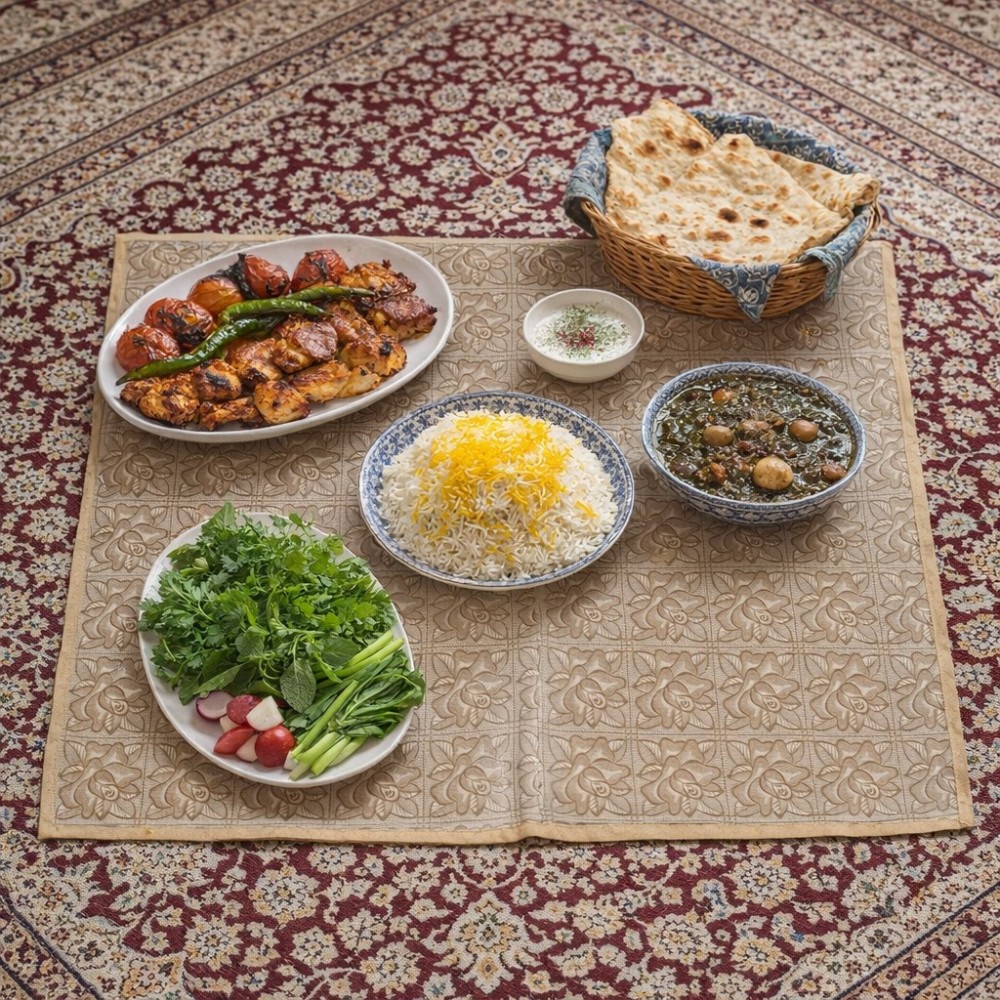 سفره 6نفره فانتزی