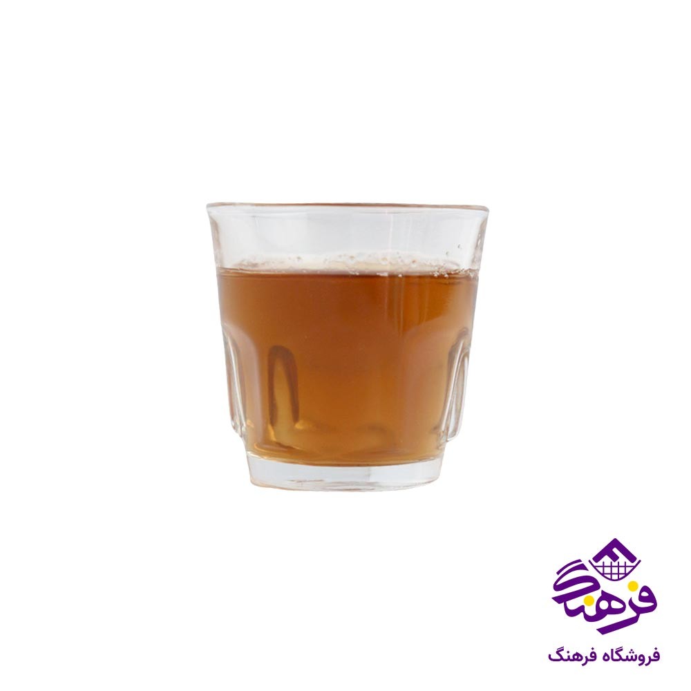 نیم لیوان بلور زنگان مدل عینکی شیرینگ (6 عددی)