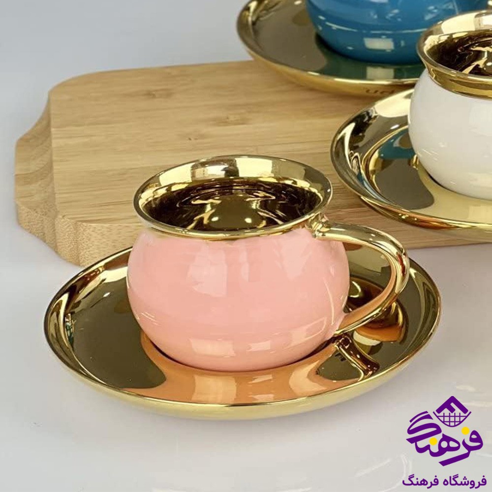 فنجان نلبکی سرامیکی هرعدد