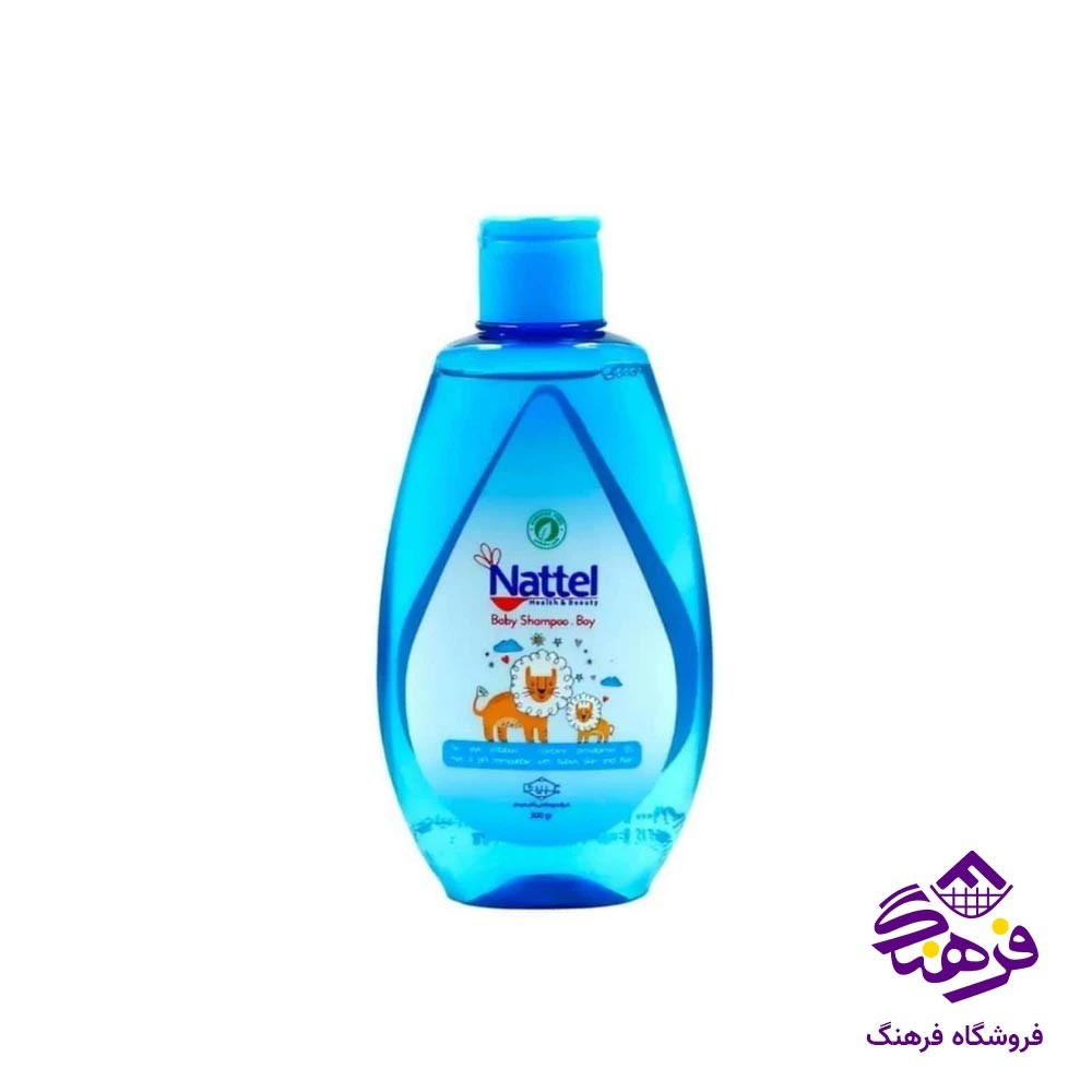 شامپو سر و بدن ناتل پسرانه تیله ای 300 گرمی