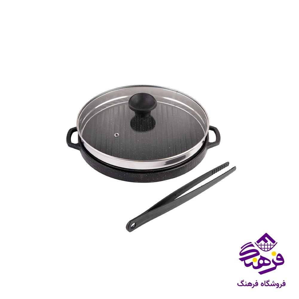تابه استیک گرد KST 5805 سایز 35