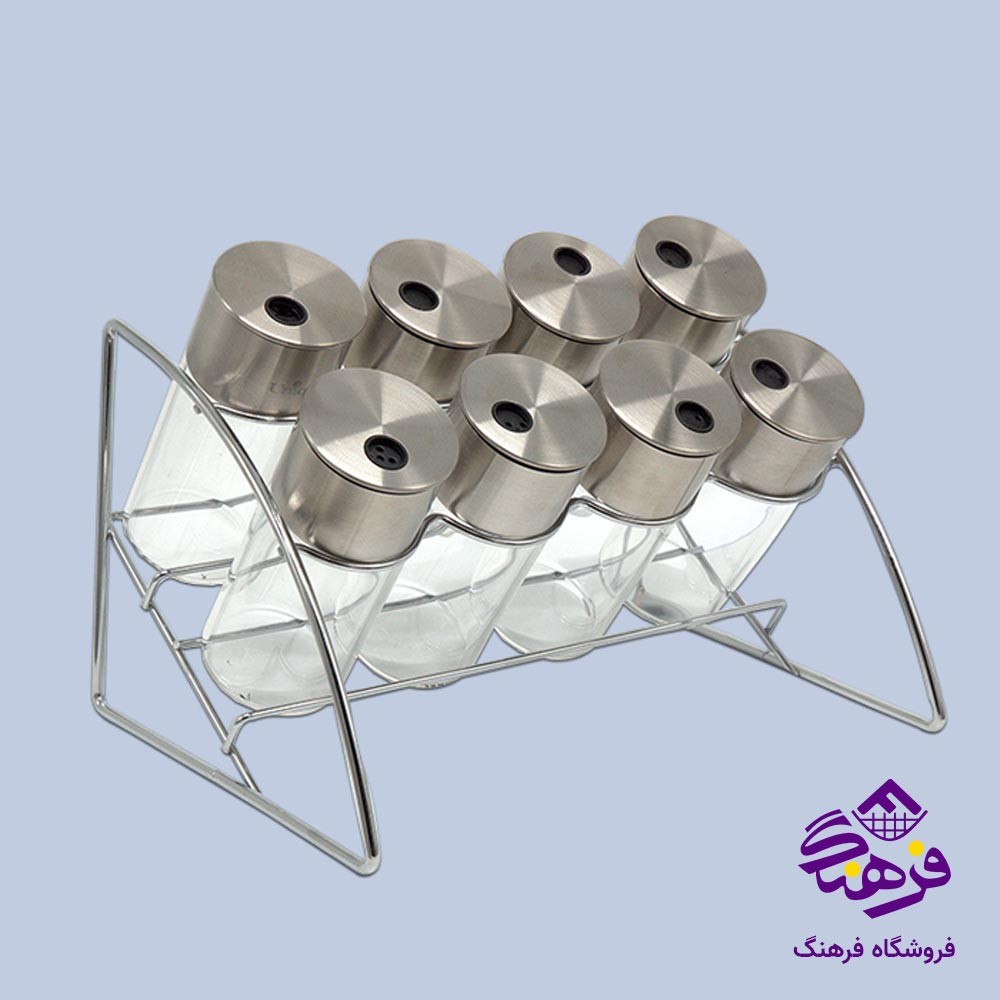ست ادویه پاش یونیک مدل هلالی کد 1632 (8 عددی)