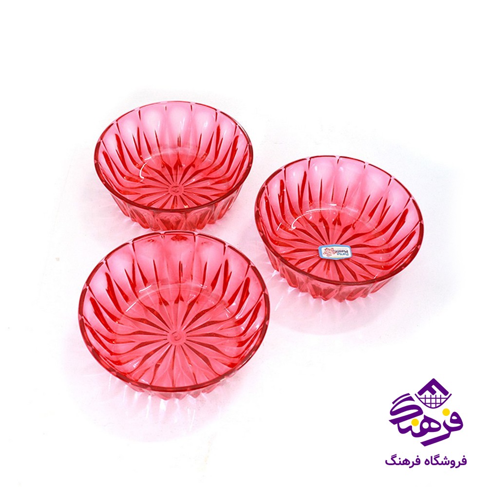 پياله کريستال پارسا رومنس (3عددي)