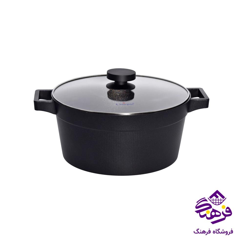 قابلمه یونیک مدل دیاموند گرانیت سایز 32 کد 8910