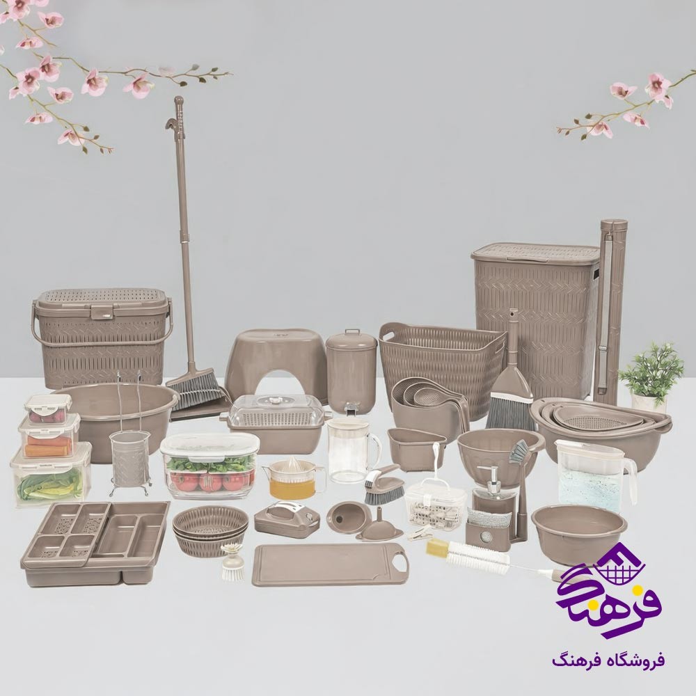 جهیزیه 49 پارچه موکا لیمون