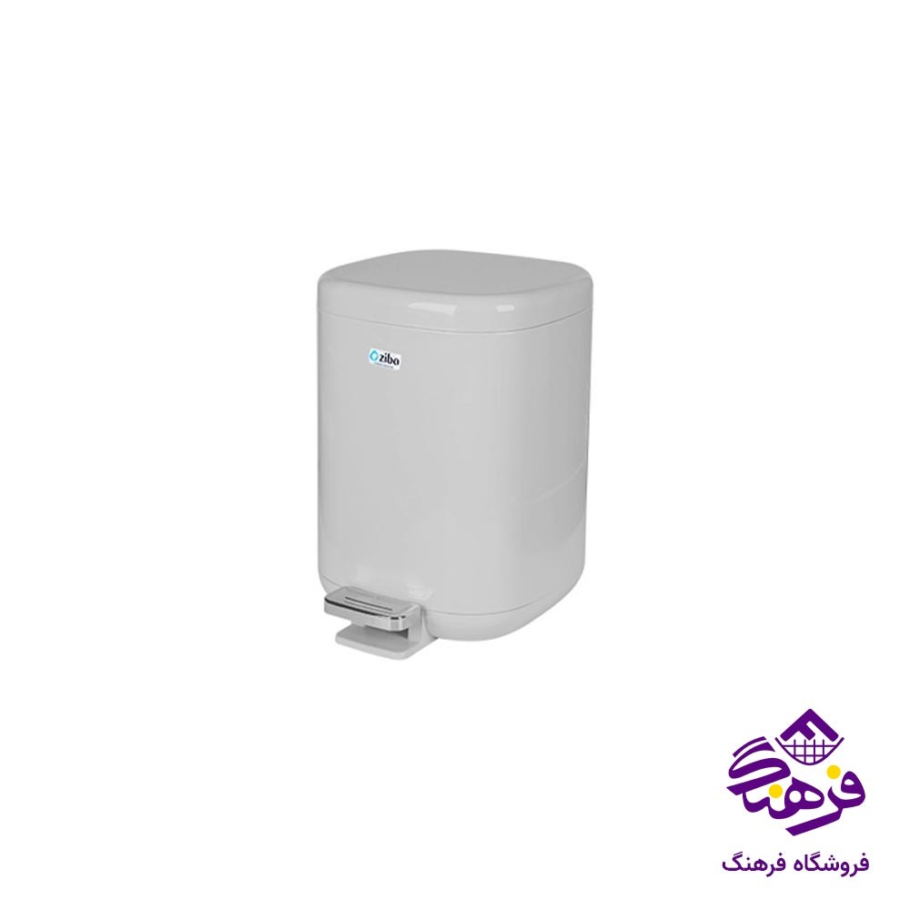 سطل پدالی لیمون مدل بامبو کوچک 3 لیتر