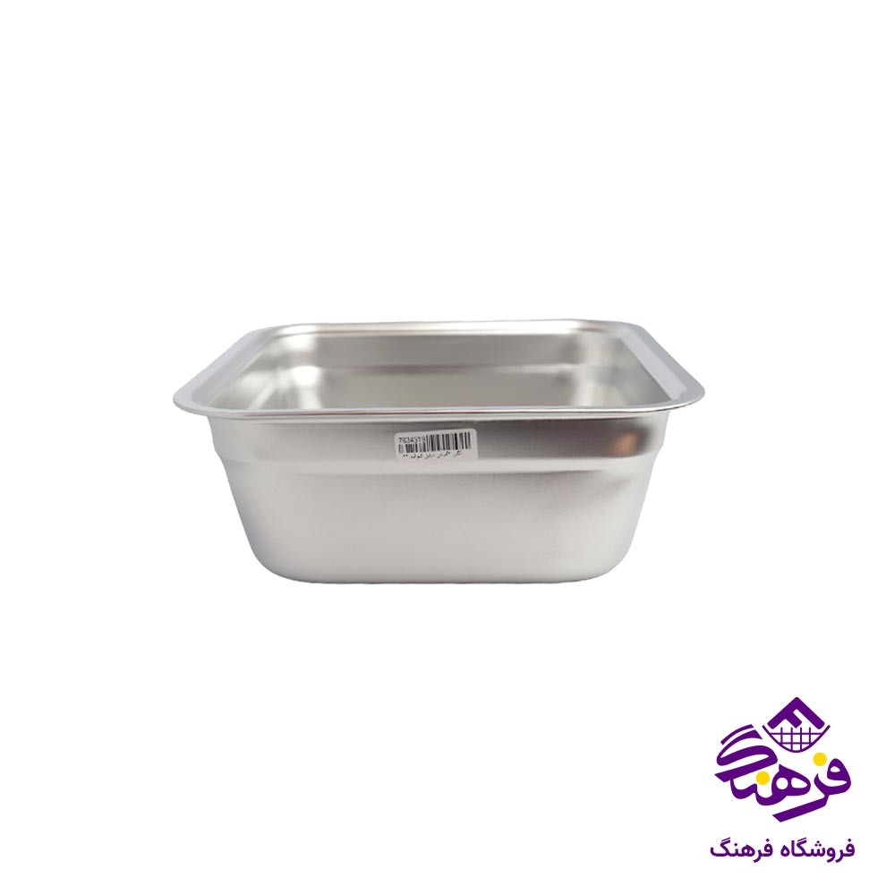 لگن 4 گوش استیل شوالیه سایز 20