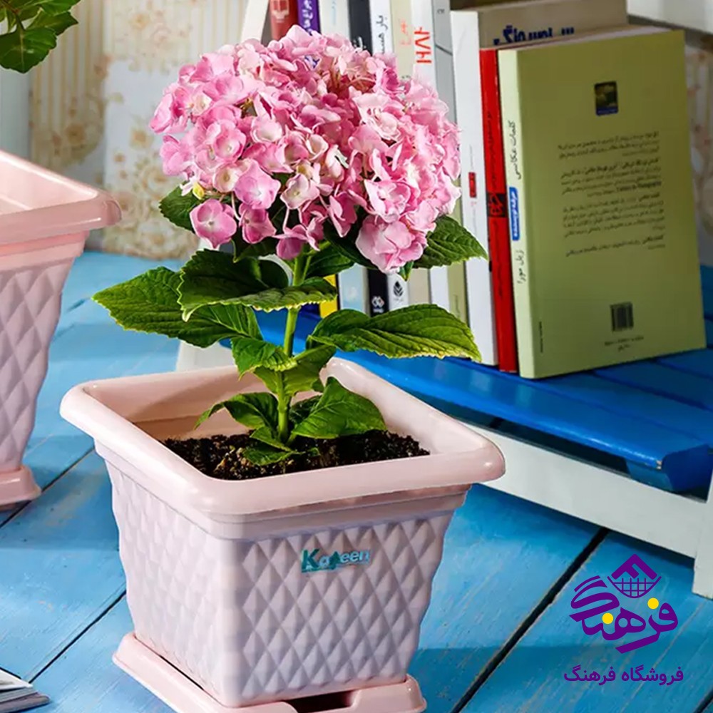 گلدان 3 4گوش الماس کاجين K 743
