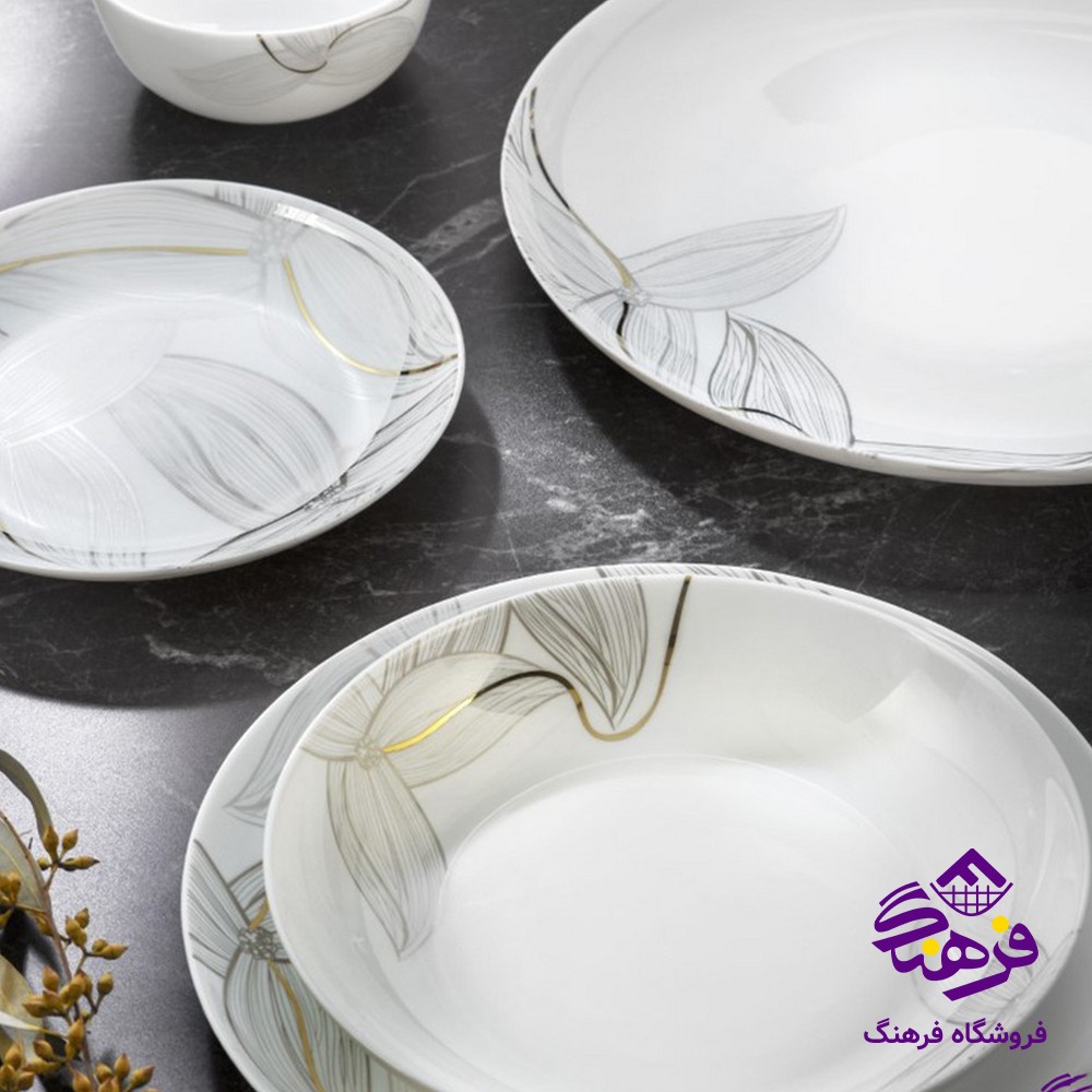 سرويس 26پارچه ديوالي اسپينر گلدن اپال