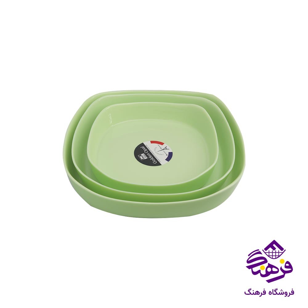 3 تابه گلدن اپال مدل کارین سبز