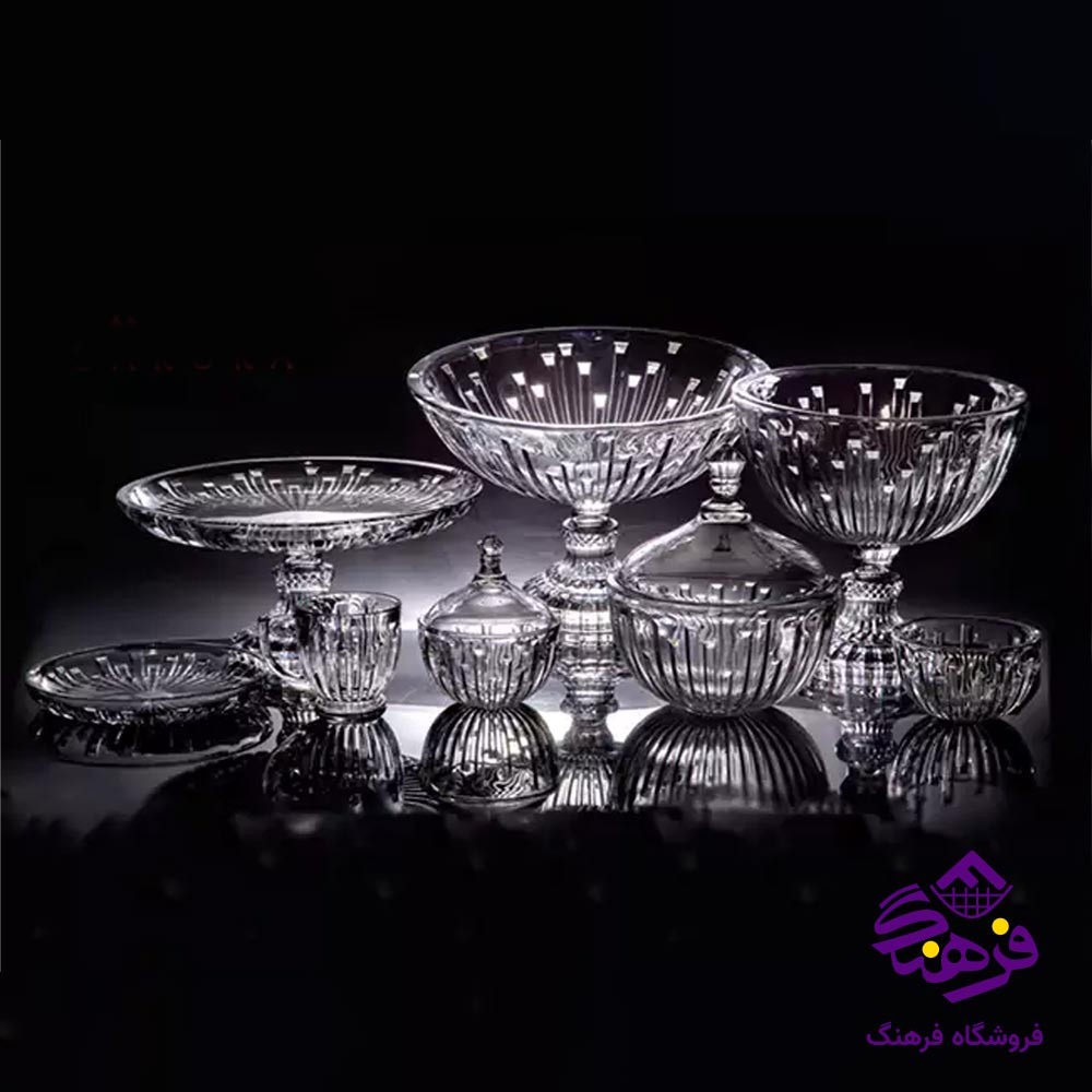 سرویس پذیرایی 25 پارچه نوری تازه مدل پیانو (شیرینگ)