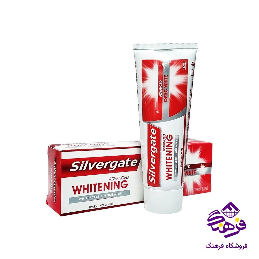 خمیر دندان سیلور گیت سفید کننده 90 گرمی