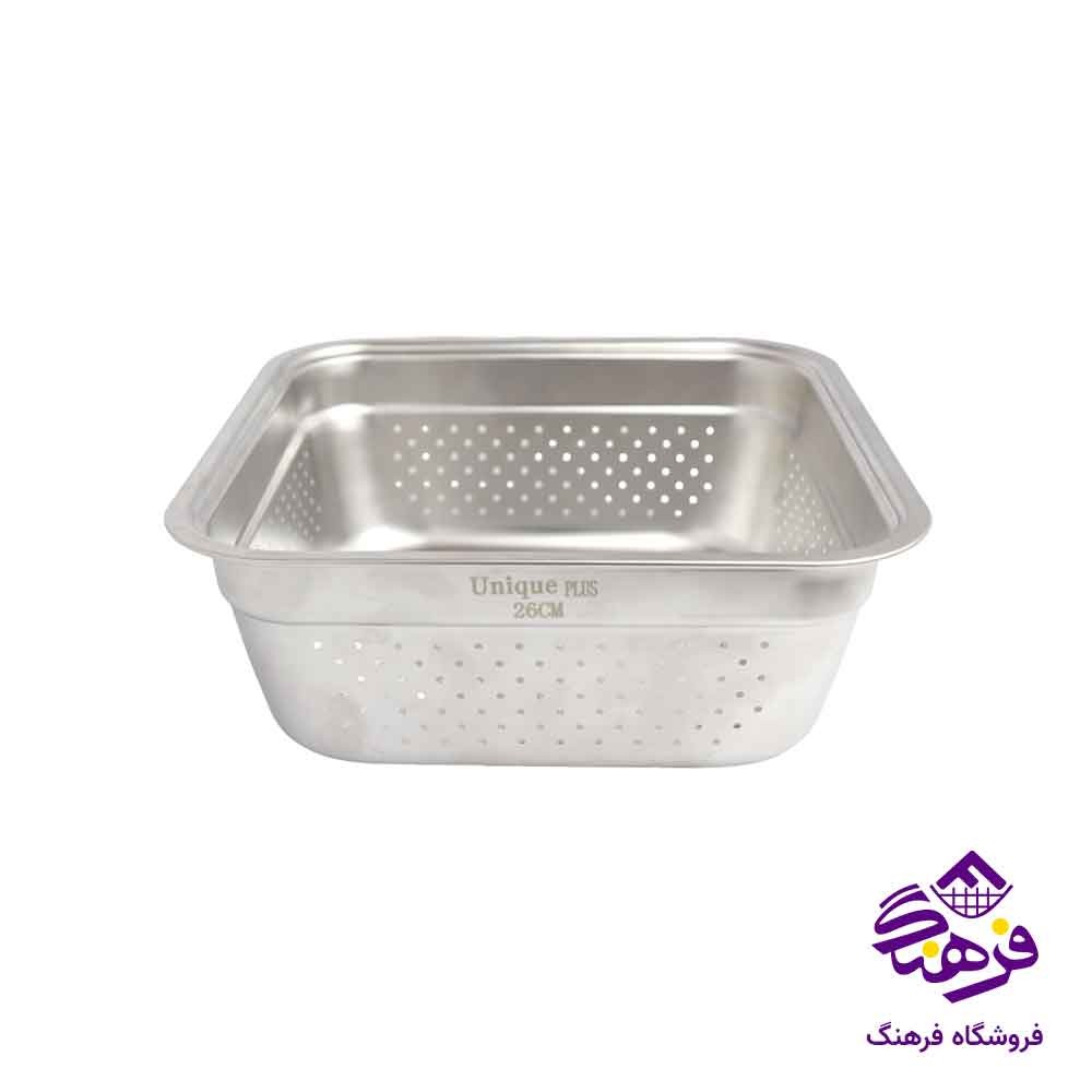 ابکش استیل 4 گوش یونیک پلاس 26