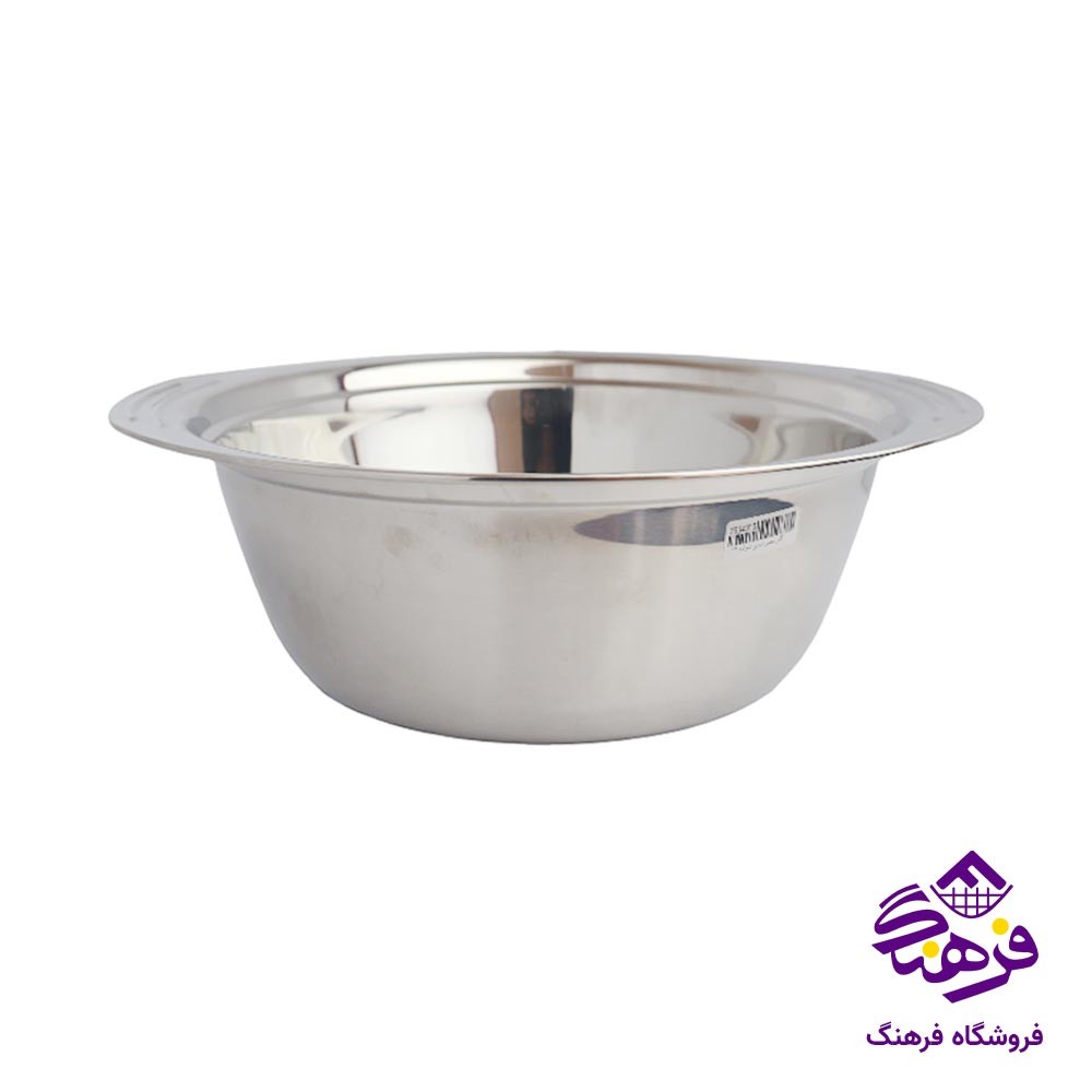 لگن بیضی استیل شوالیه سایز 29