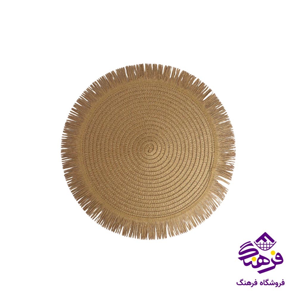 زیربشقابی حصیری گرد 61