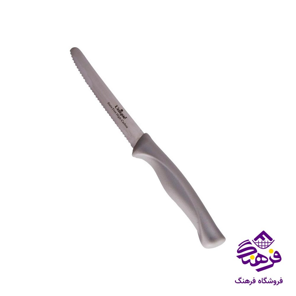 کارد اشپزخانه یونیک مدل ساده و اره ای 5515
