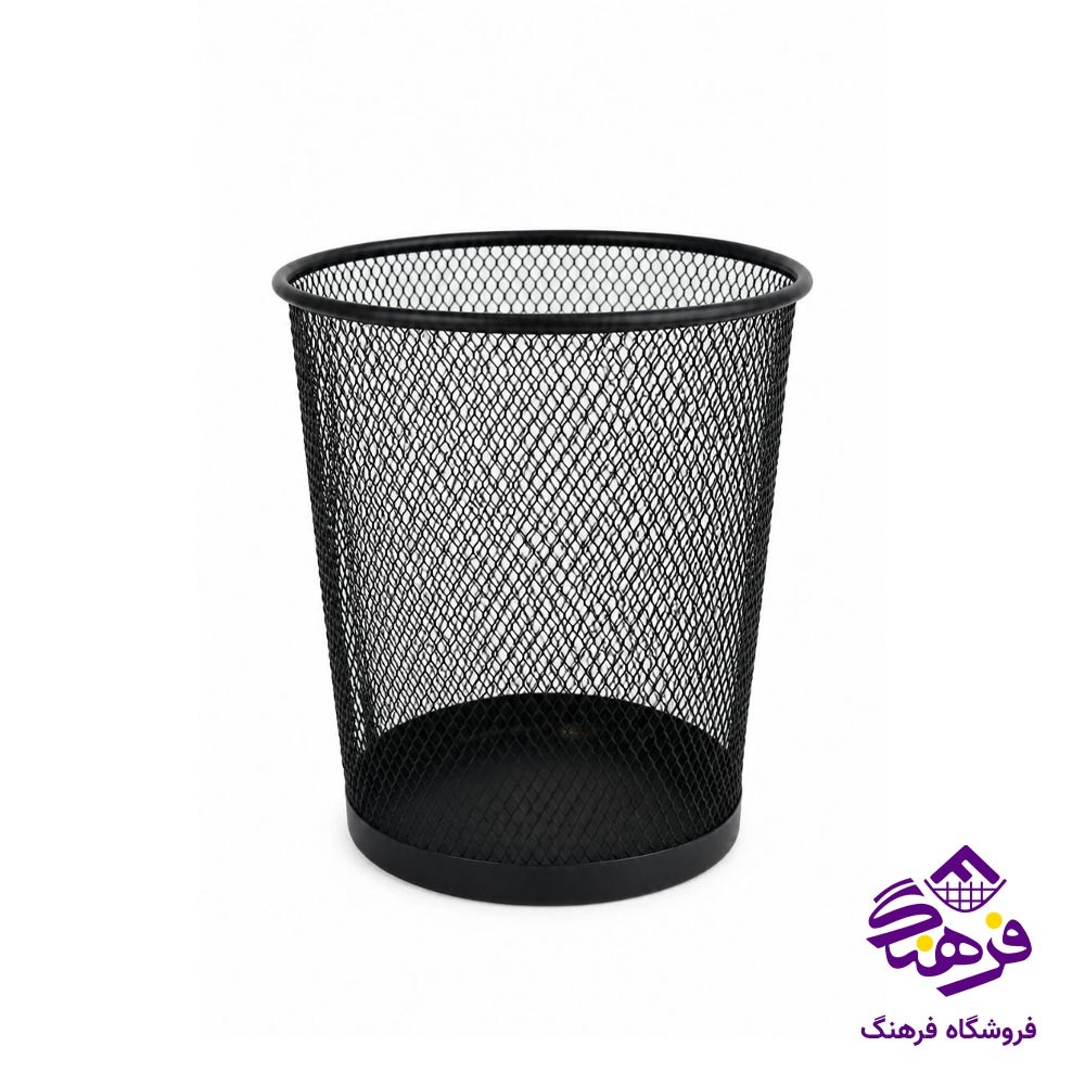 سطل فلزی توری بزرگ