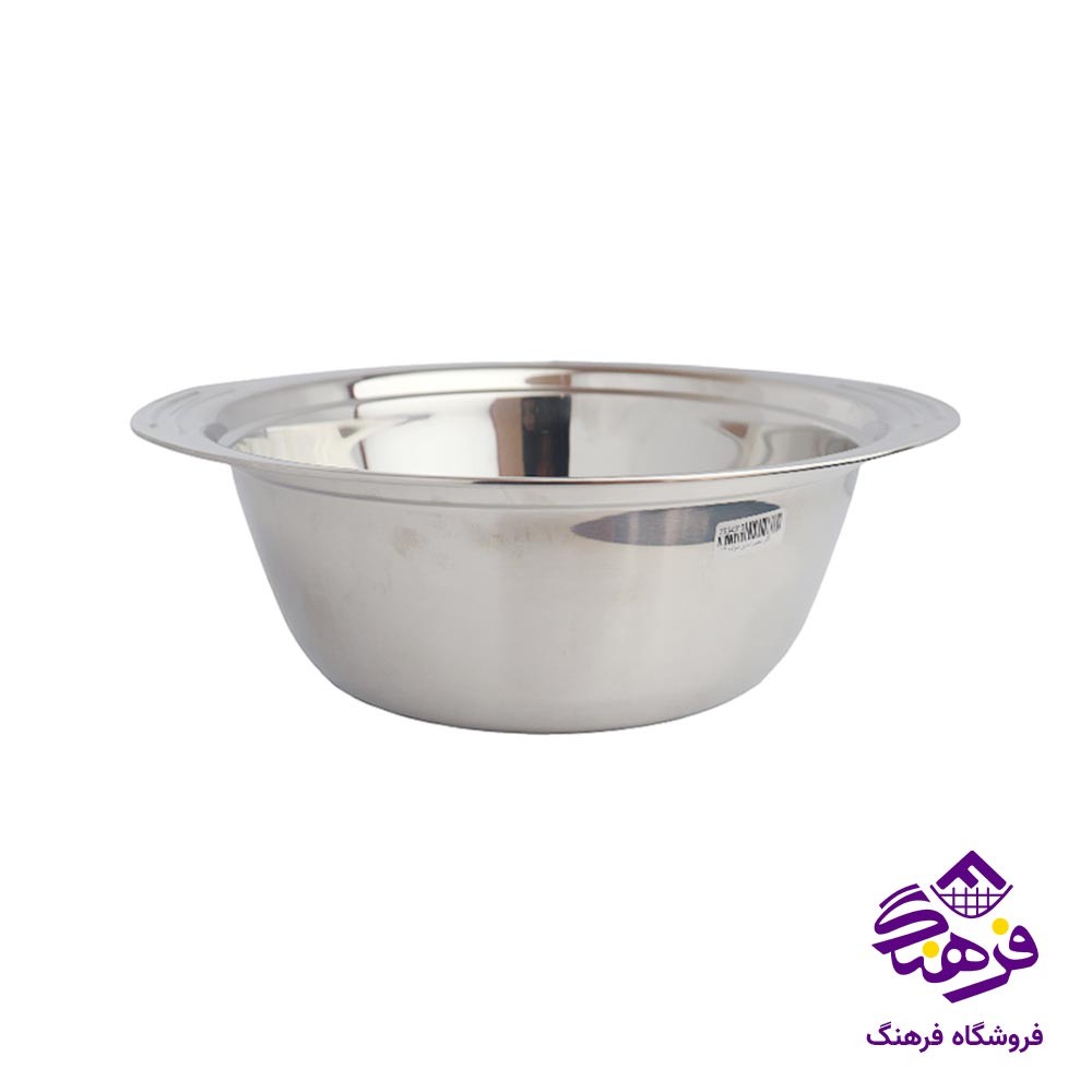 لگن بیضی استیل شوالیه سایز 27