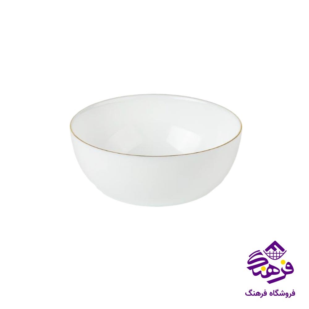 کاسه ابگوشت گلدن اپال مدل دیوالی لب طلا نیو (6 عددی)