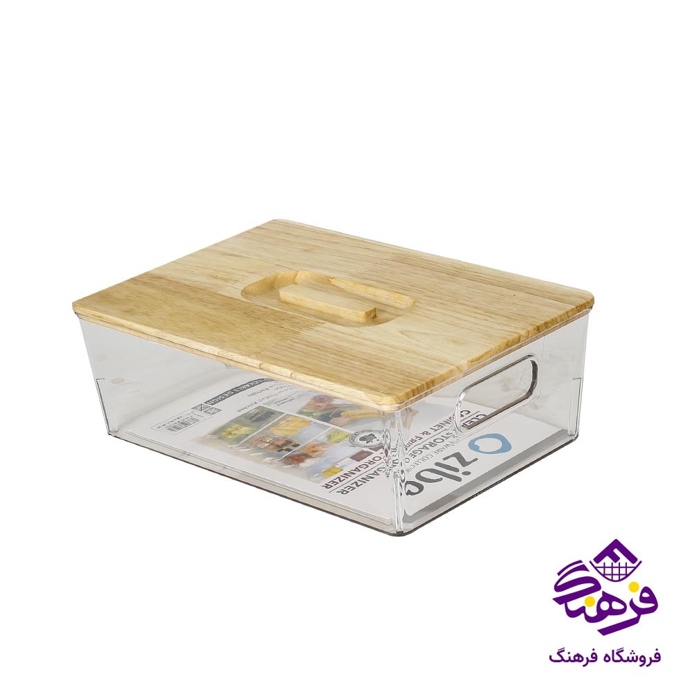 نظم دهنده زیباسازان مدل ادرینا درب چوبی 4.8 لیتری کد 37148 