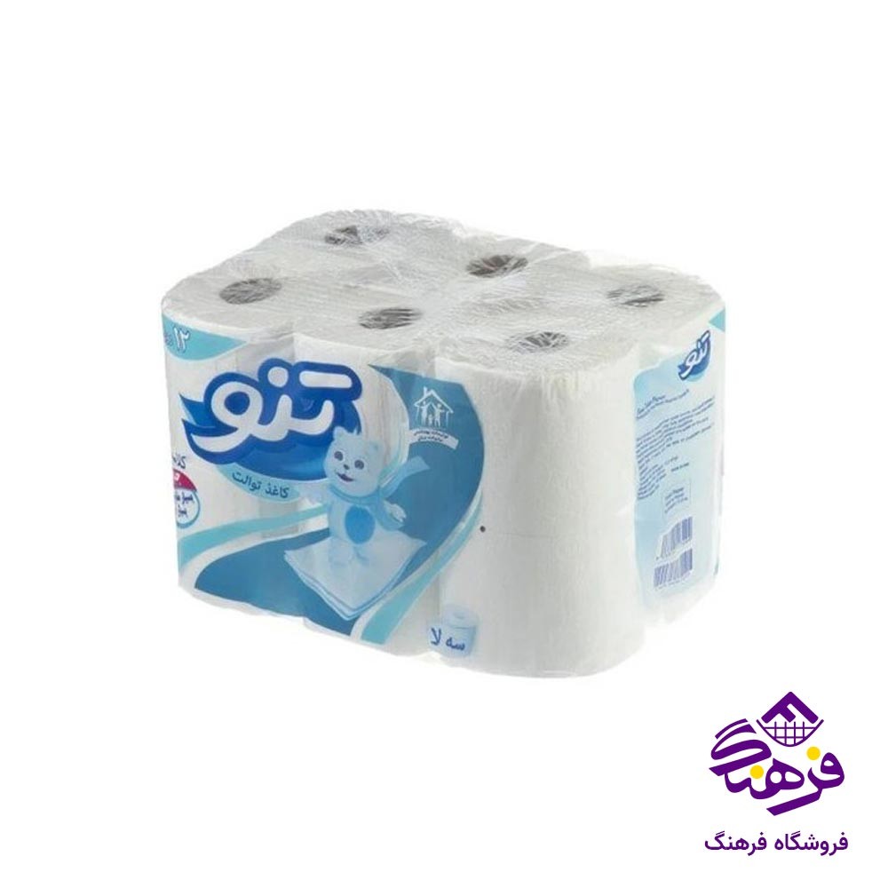 دستمال توالت تنو 12 عددی