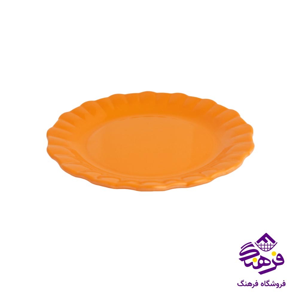 پیش دستی نارنجی ملامین مشهد مدل کنگره 313