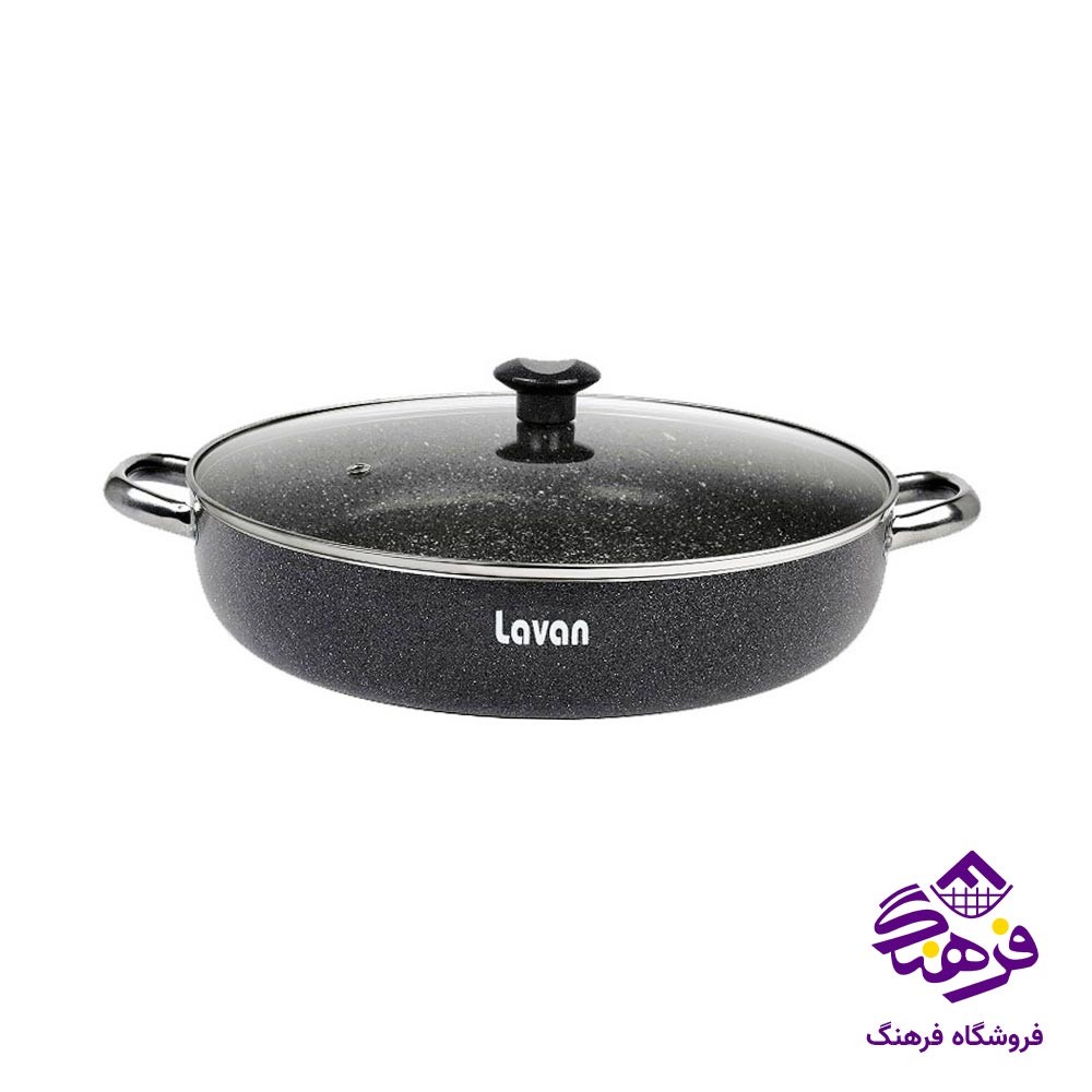 تابه لاوان مدل تیتان دو دسته سایز 30 