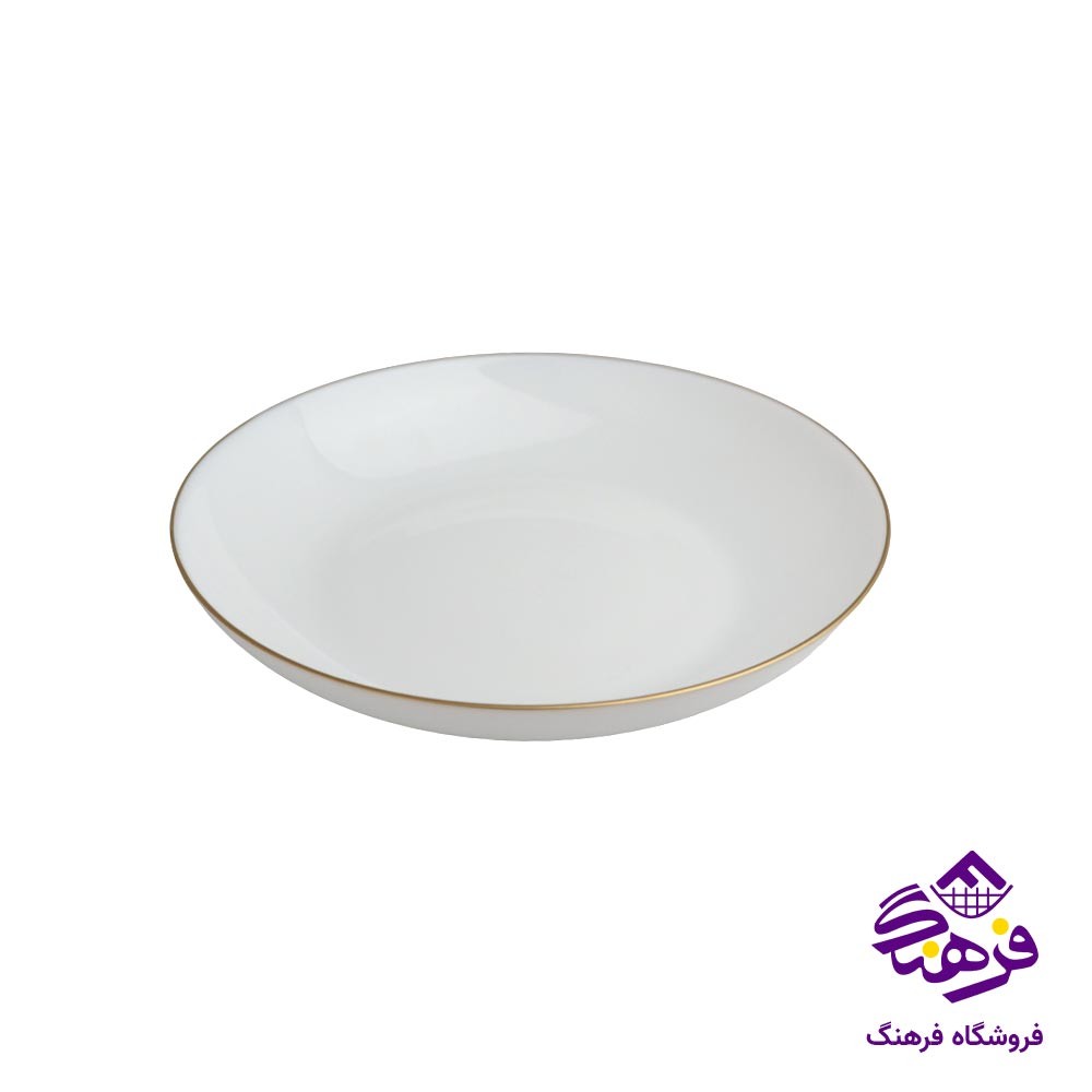 خورشت خوری گلدن اپال مدل دیوالی لب طلا نیو (6 عددی)